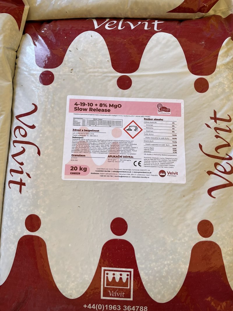 GreenBest Velvit Velscape 4-19-10 + 8% MgO NutriLong V180 (2-3 mm)